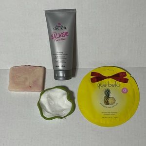Firming & hydrating 2 face masks